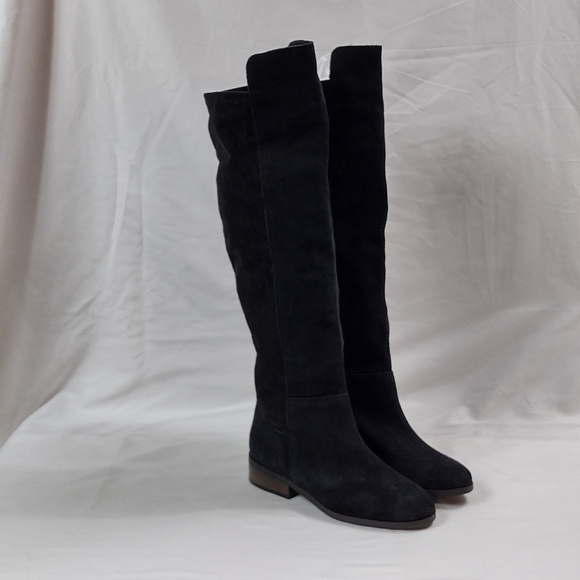 NWOT Lucky Brand Calypso Suede Tall Boot Size 5M - Picture 3 of 9